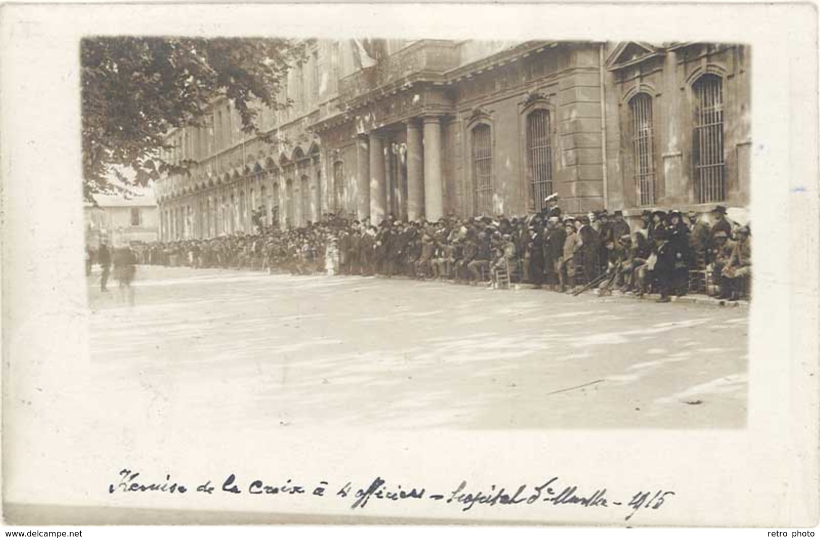 Cpa 84 – Avignon – Carte-photo, Remise De La Croix à 4 Officiers - Avignon