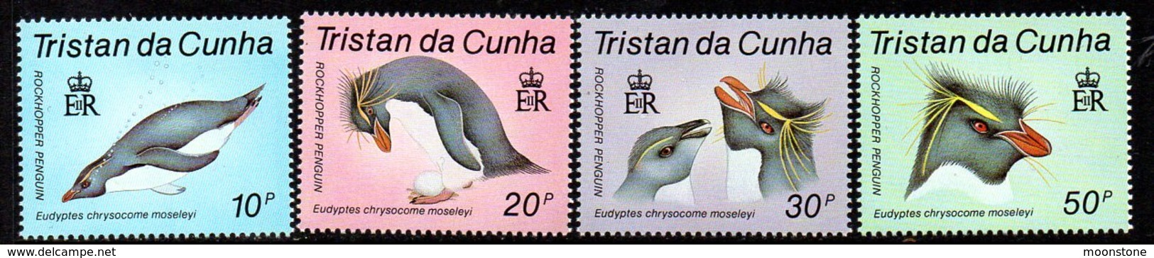 Tristan Da Cunha 1987 Rockhopper Penguins Set Of 4, MNH, SG 430/3 - Tristan Da Cunha