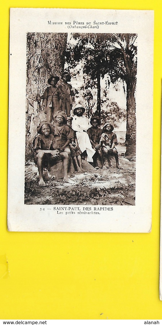 St PAUL Des RAPIDES Les Pères St Esprit Petits Séminaristes Obangui-Chari Rép. Centrafricaine - Centrafricaine (République)