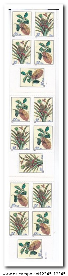 Amerika 1997, Postfris MNH, Plants ( Booklet, Carnet ) - 1981-...