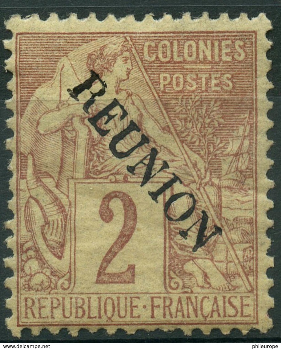 Réunion (1891) N 18 * (charniere) - Neufs