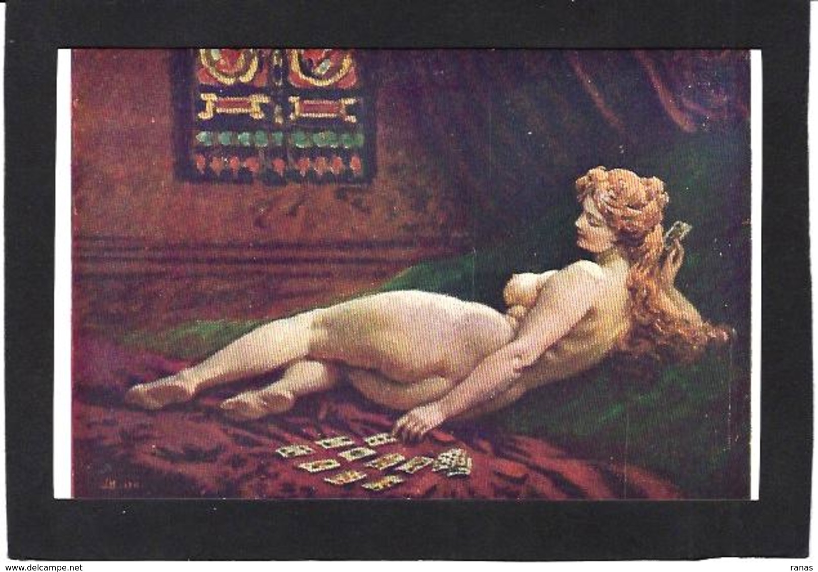 CPA Jeu De Cartes Carte à Jouer Playing Cards Non Circulé Nu Féminin Nude Salon De Paris - Cartes à Jouer
