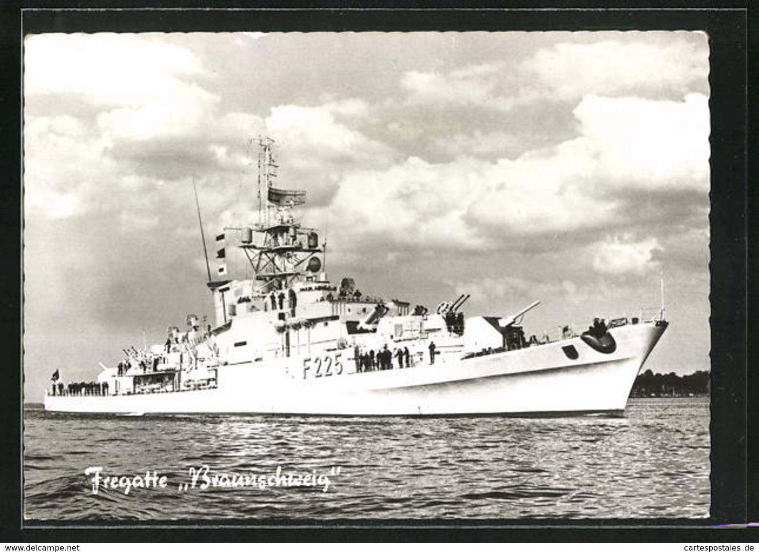 AK Fregatte Braunschweig Der Bundesmarine - Warships