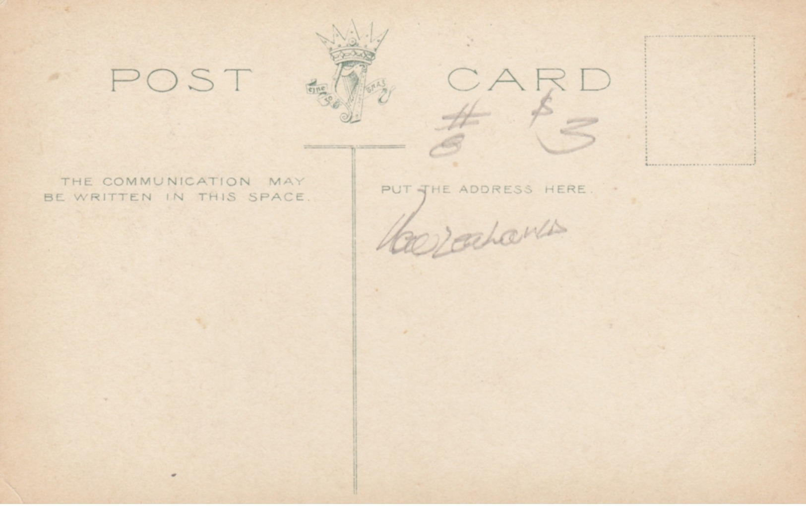 QUEENSTOWN , Ireland , 00-10s ; Tender With American Mails - Other & Unclassified