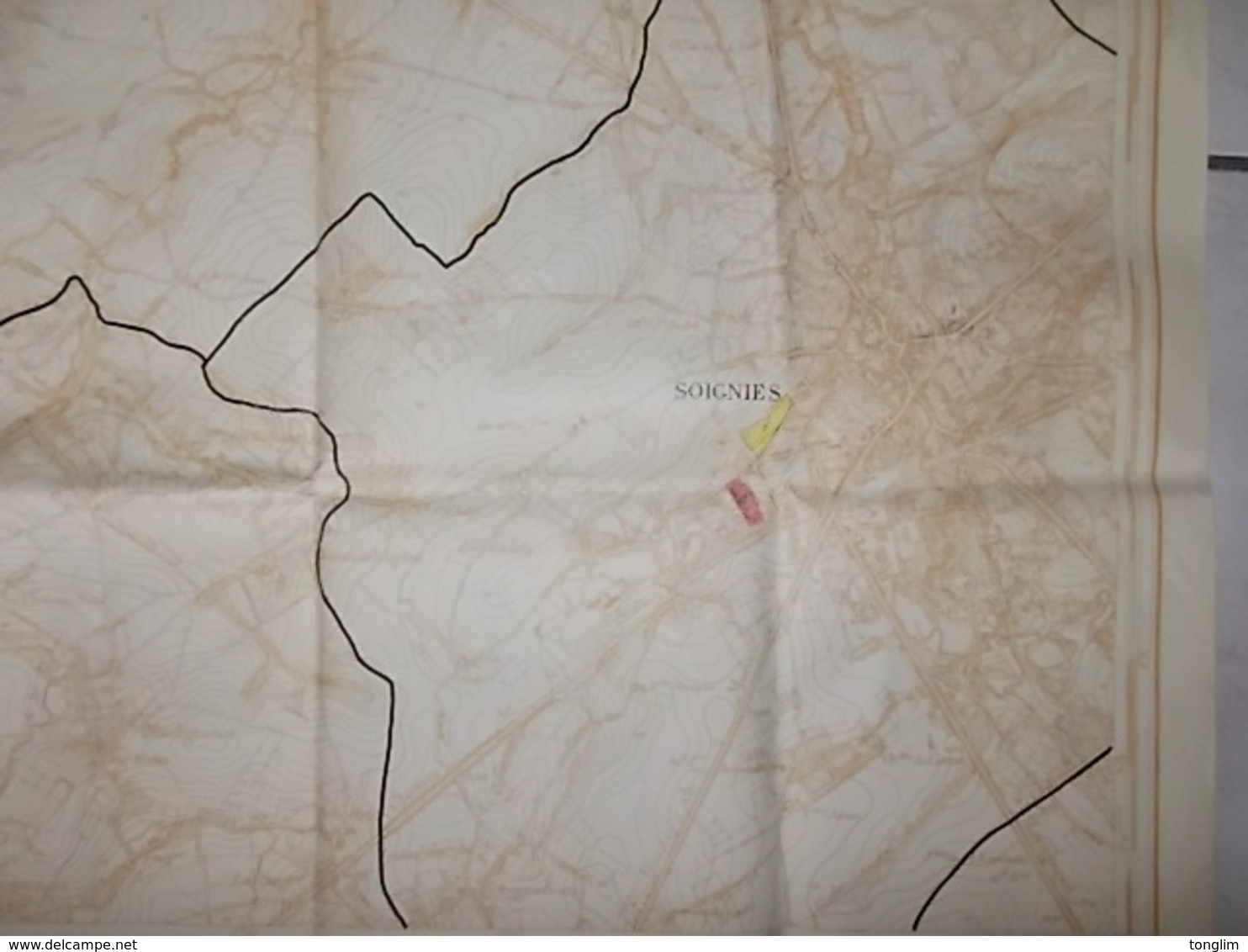 Hainaut PLAN DE SOIGNIES  1947 - Other Plans