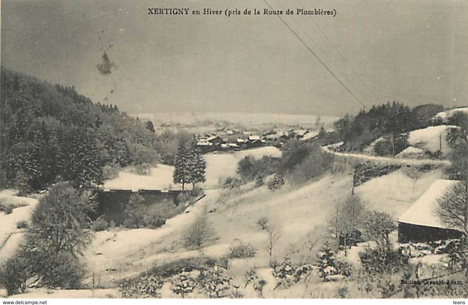 XERTIGNY - En Hiver - Xertigny