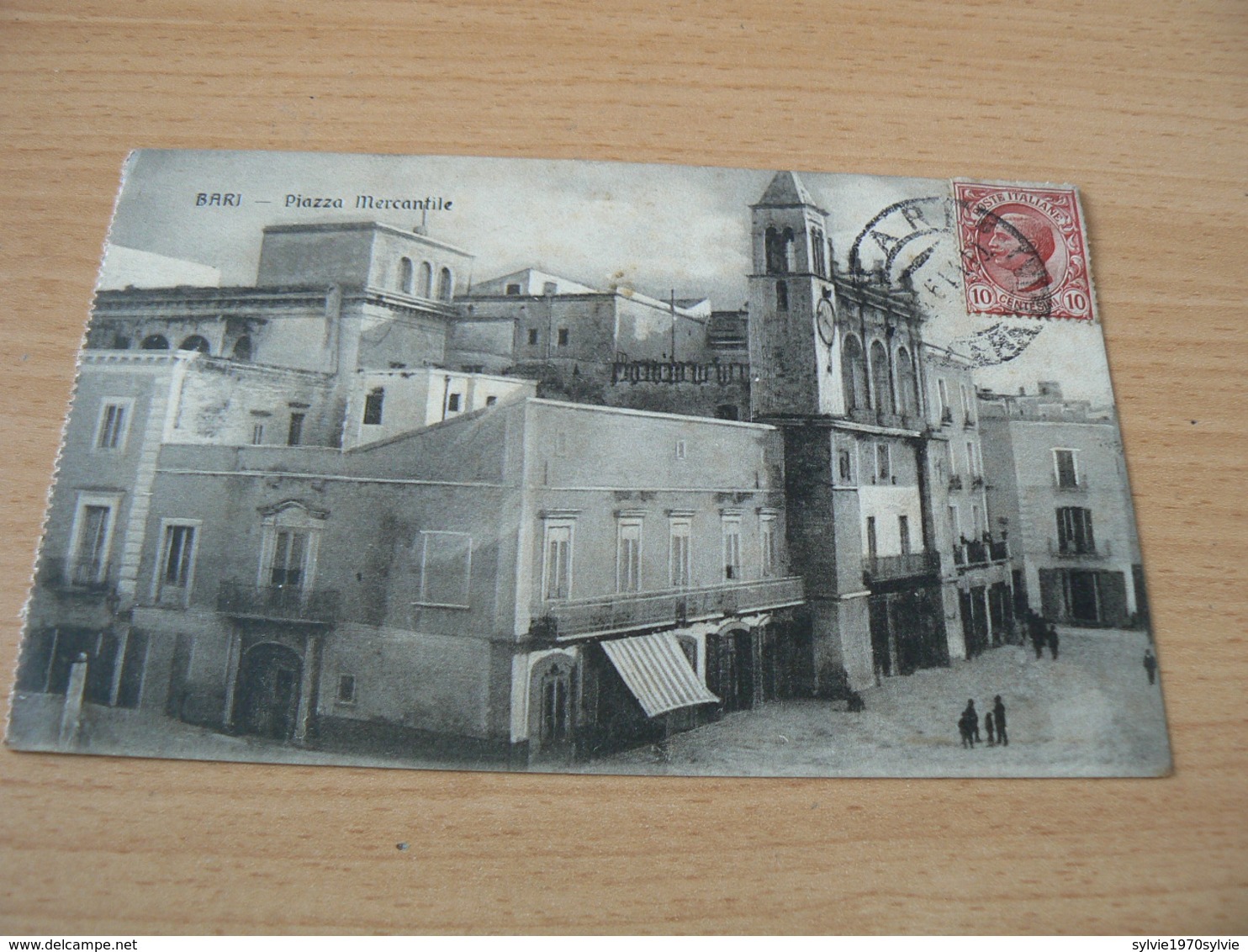 CARTE POSTALE /ITALIE BARI PIAZZA MERCANTILE   VOYAGE - Other & Unclassified