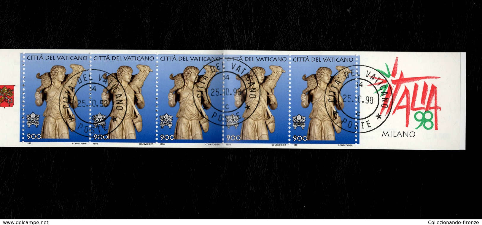 Città Del Vaticano 2003 Esposizione Mondiale Filatelia Italia '98  MNH** Libretto Con Timbro Del Giorno Dell'emissione - 2001-10:  Nuovi