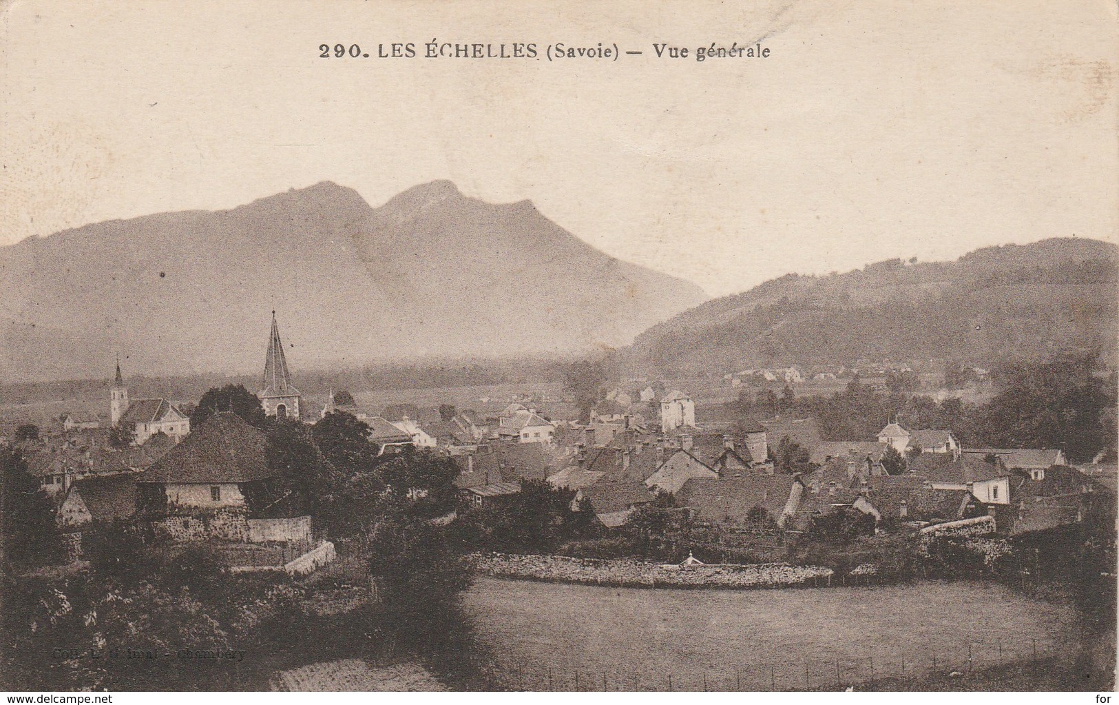 Savoie : LES ECHELLES : Vue Générale - Les Echelles