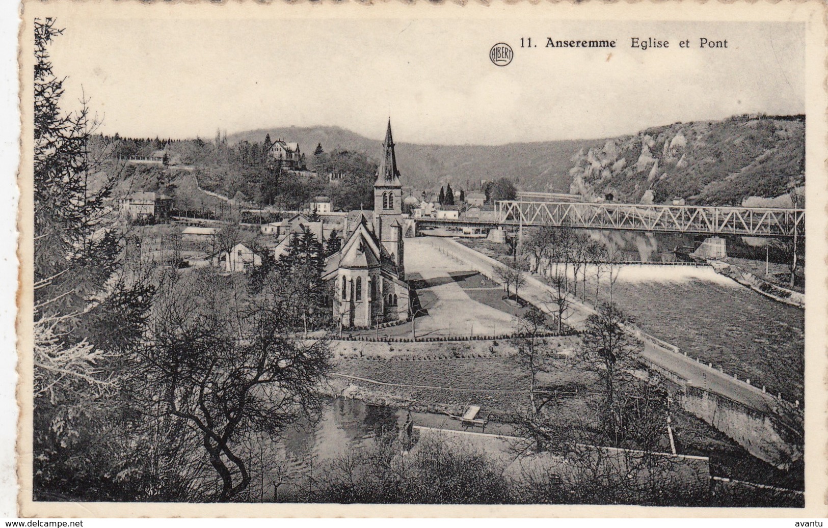 ANSEREMME / EGLISE ET PONT - Dinant