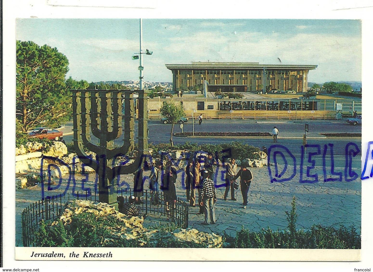 Israël. Jerusalem, La Knesset. Menorah - Israel