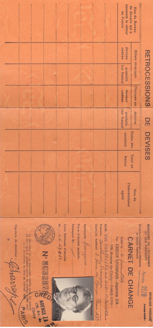 5 documents dont 4 carte d'identité ,dont ETAT FRANCAIS  (lot 111)