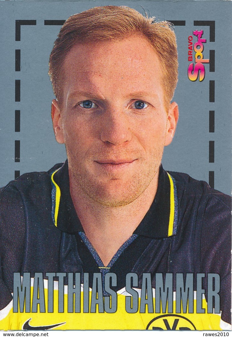 BRD Matthias Sammer Borussia Dortmund Fussball - Sammelbild Aus Den 90-ziger Jahren - Sport