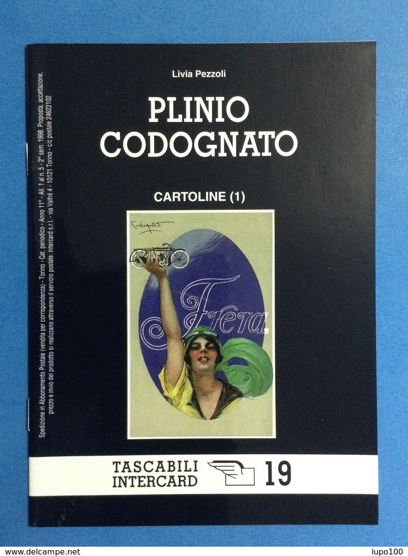 CARTOLINE CATALOGO TASCABILI INTERCARD N 19 LIVIA PEZZOLI PLINIO CODOGNATO - Italien