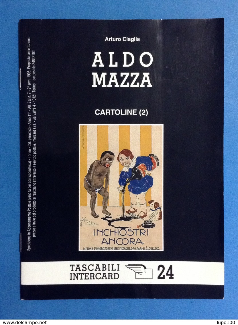 CARTOLINE CATALOGO TASCABILI INTERCARD N 24 ARTURO CIAGLIA ALDO MAZZA - Italian