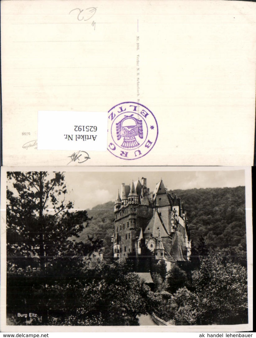 625192,Foto Ak Burg Eltz Wierschem - Schlösser
