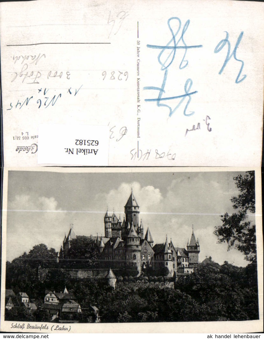 625182,Schloss Braunfels A. D. Lahn - Schlösser