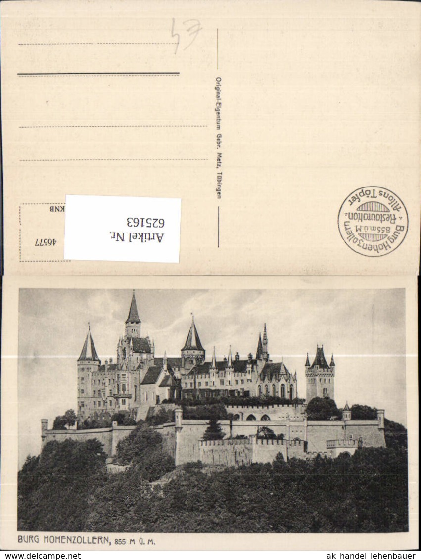 625163,Burg Hohenzollern Bisingen - Schlösser