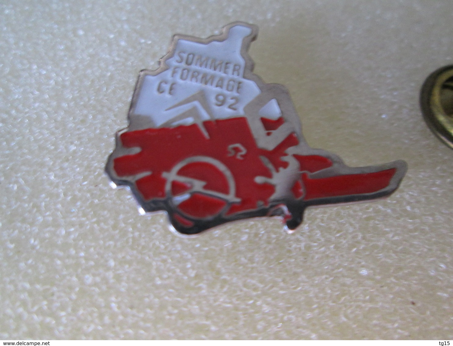 PIN'S    SOMMER  FORMAGE  C E   CITROEN  RENAULT  OPEL  PEUGEOT - Peugeot