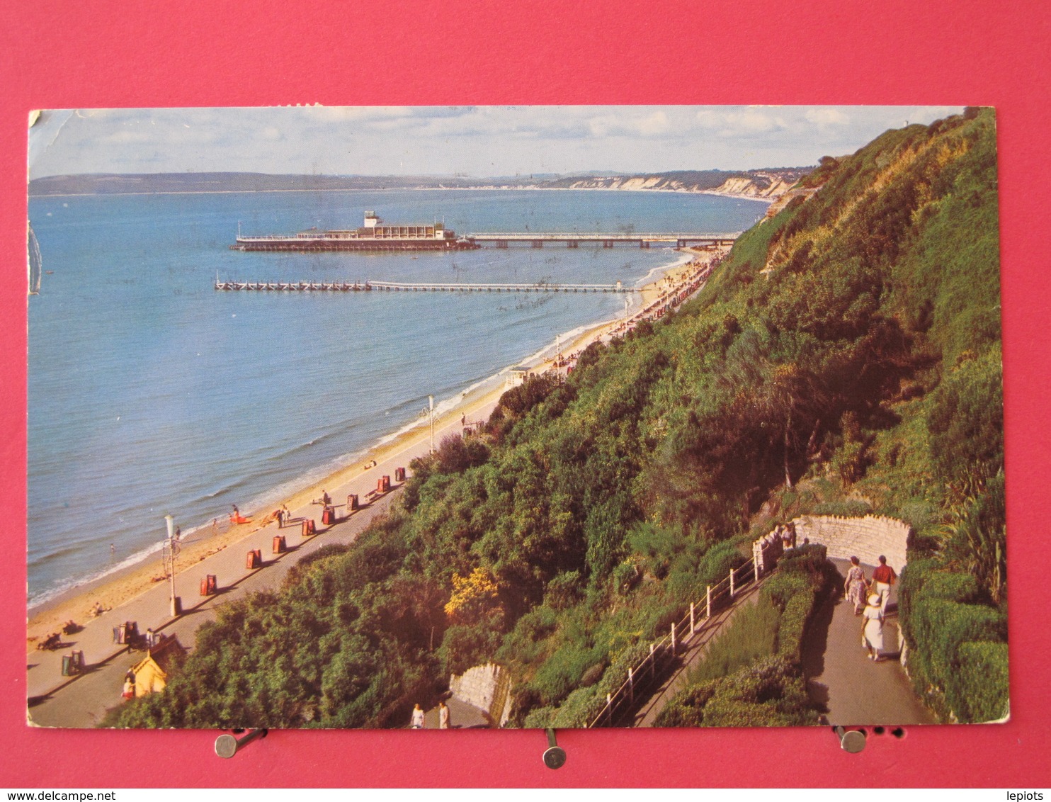 Visuel Pas Très Courant - Angleterre - Bournemouth - The Zig Zag Path & Bay - 1966 - Joli Timbre - Scans Recto Verso - Bournemouth (depuis 1972)