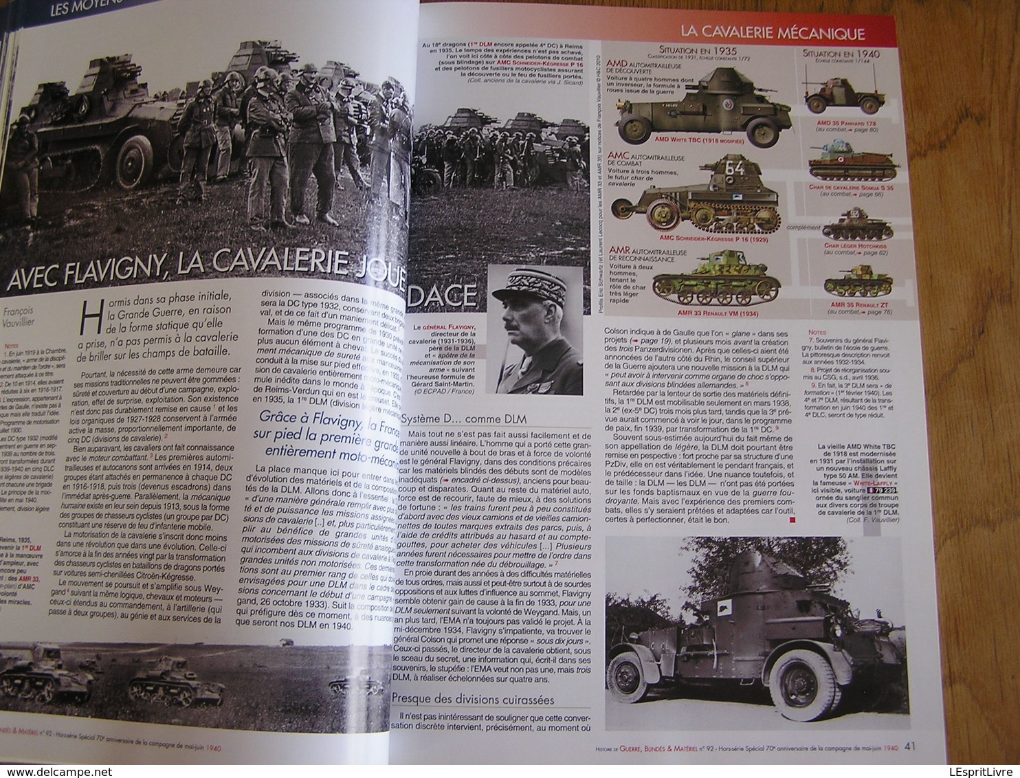 GBM Guerre Blindés Matériel N° 92 Guerre 40 45 Mémoire de nos Pères Mai 40 Char Tank Armée Française Landrecies Maginot