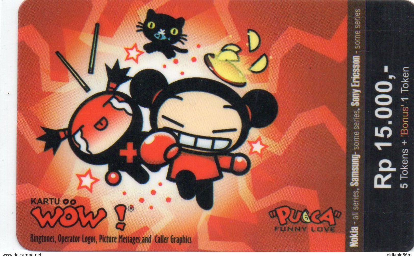 INDONESIA - CARTOON THEMATIC - PUCCA - USED - Indonesien