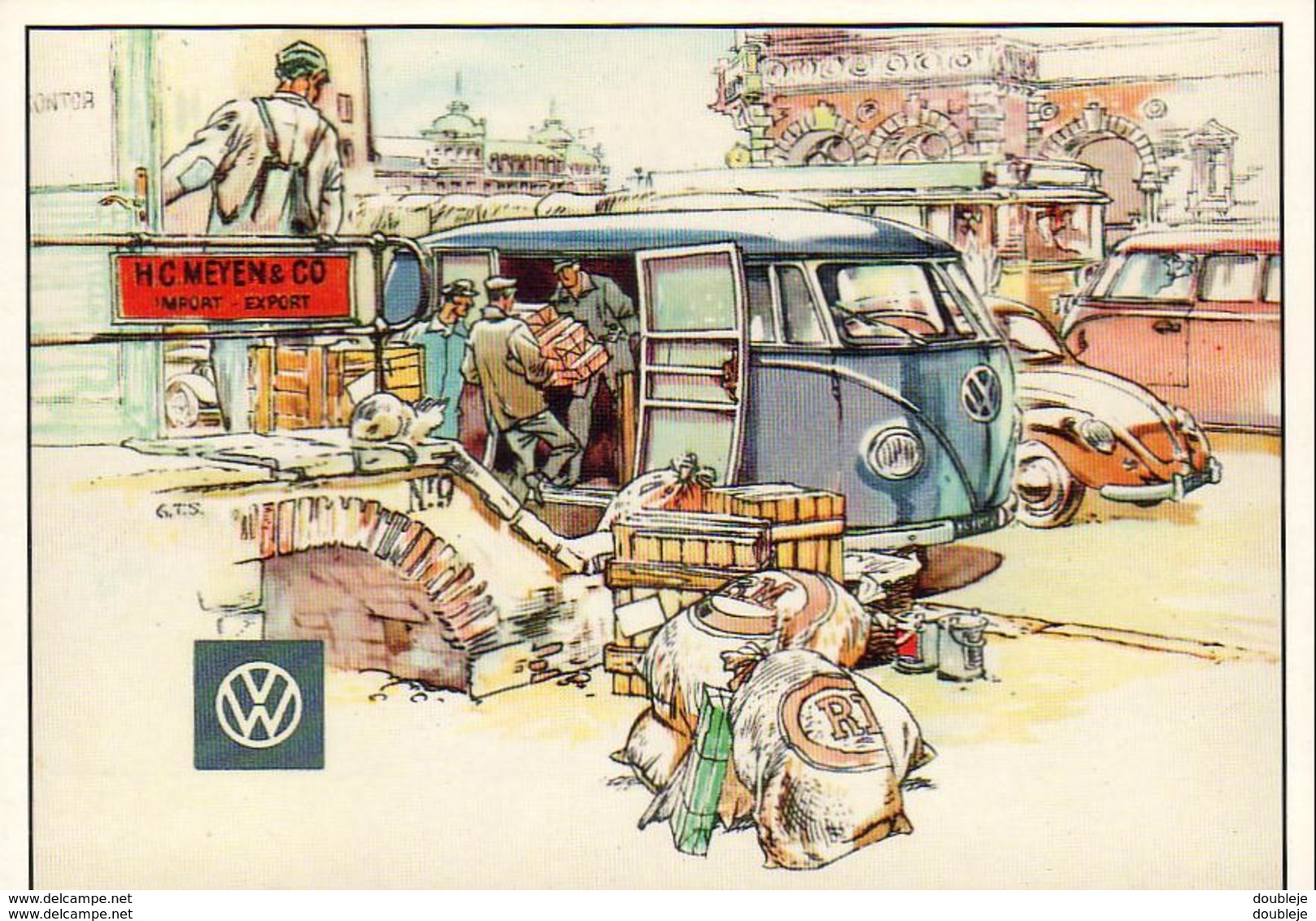 PUBLICITE Volkswagen VW ( Ref P.A.R.C Nr C471 )   .......... ( Combi - Kombi) - Publicité