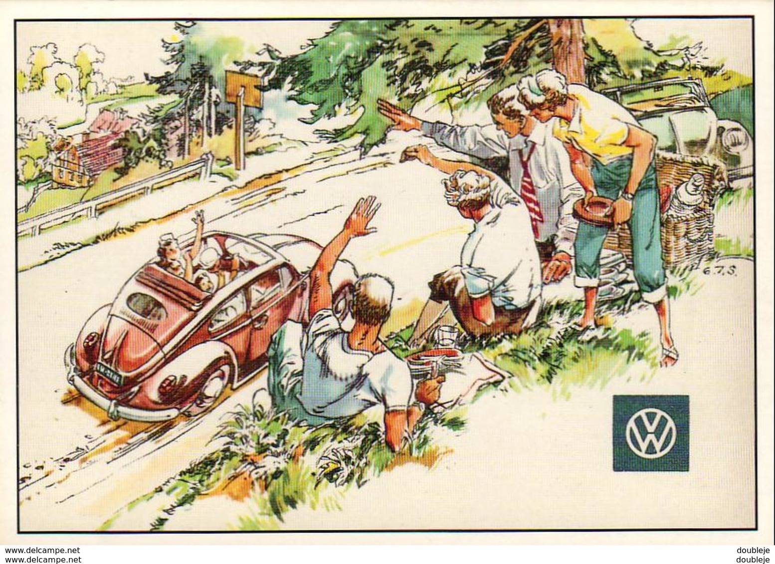 PUBLICITE Volkswagen VW ( Ref P.A.R.C Nr C466 ) - Publicité
