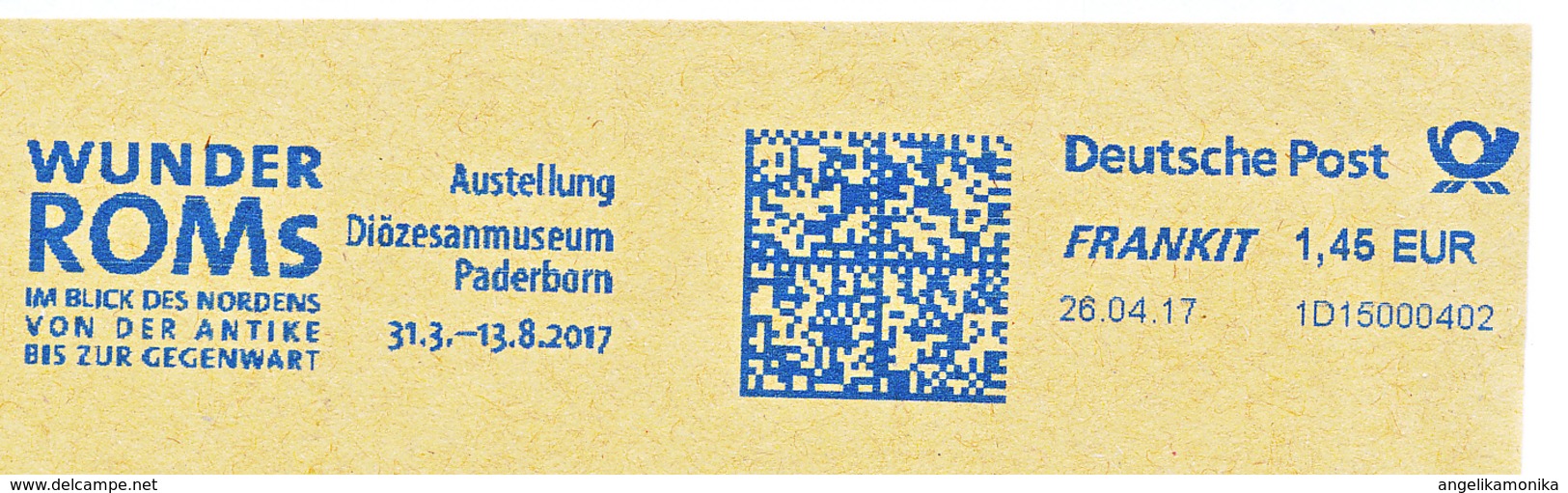 Freistempel 7313 Wunder Roms Antike Ausstellung Paderborn - Macchine Per Obliterare (EMA)