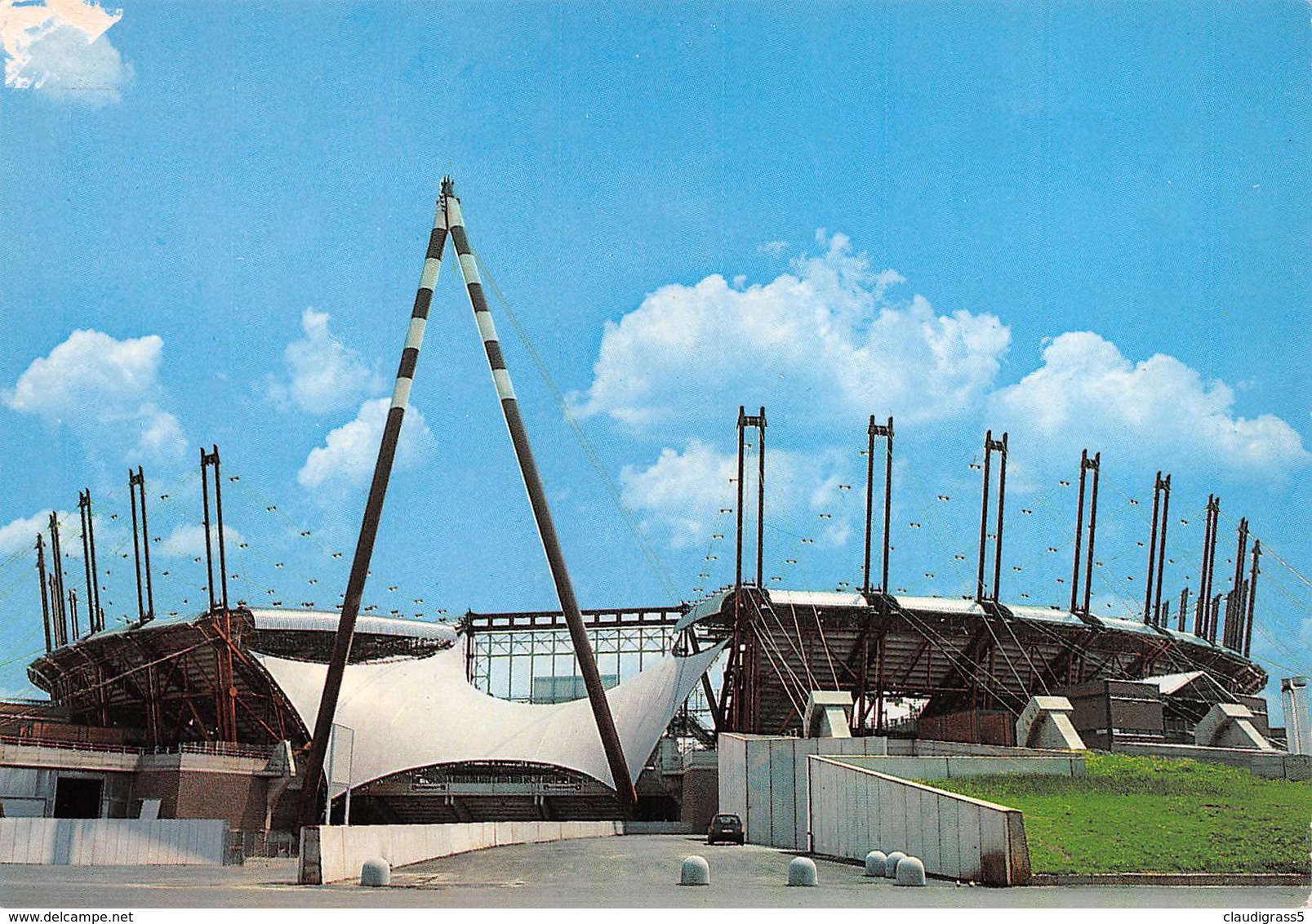 0662 "NUOVO STADIO DELLE ALPI (TO)"  CART. ORIG. NON SPED. - Stadiums & Sporting Infrastructures