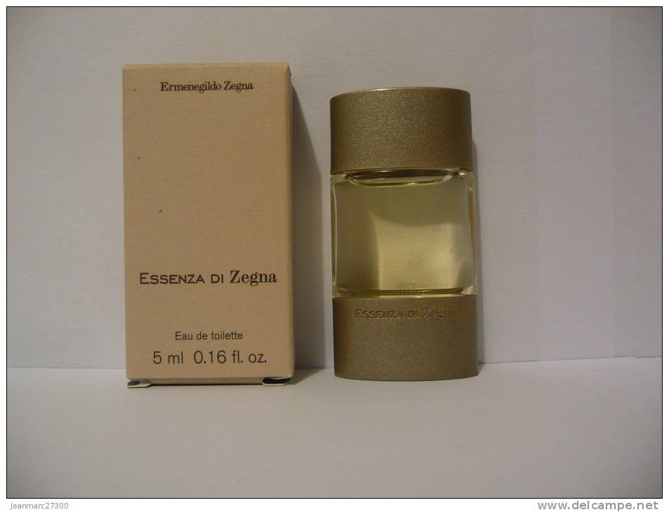 Ermenegildo Zegna Essenza Di Zegna EDT 5ml - Miniatures Hommes (avec Boite)