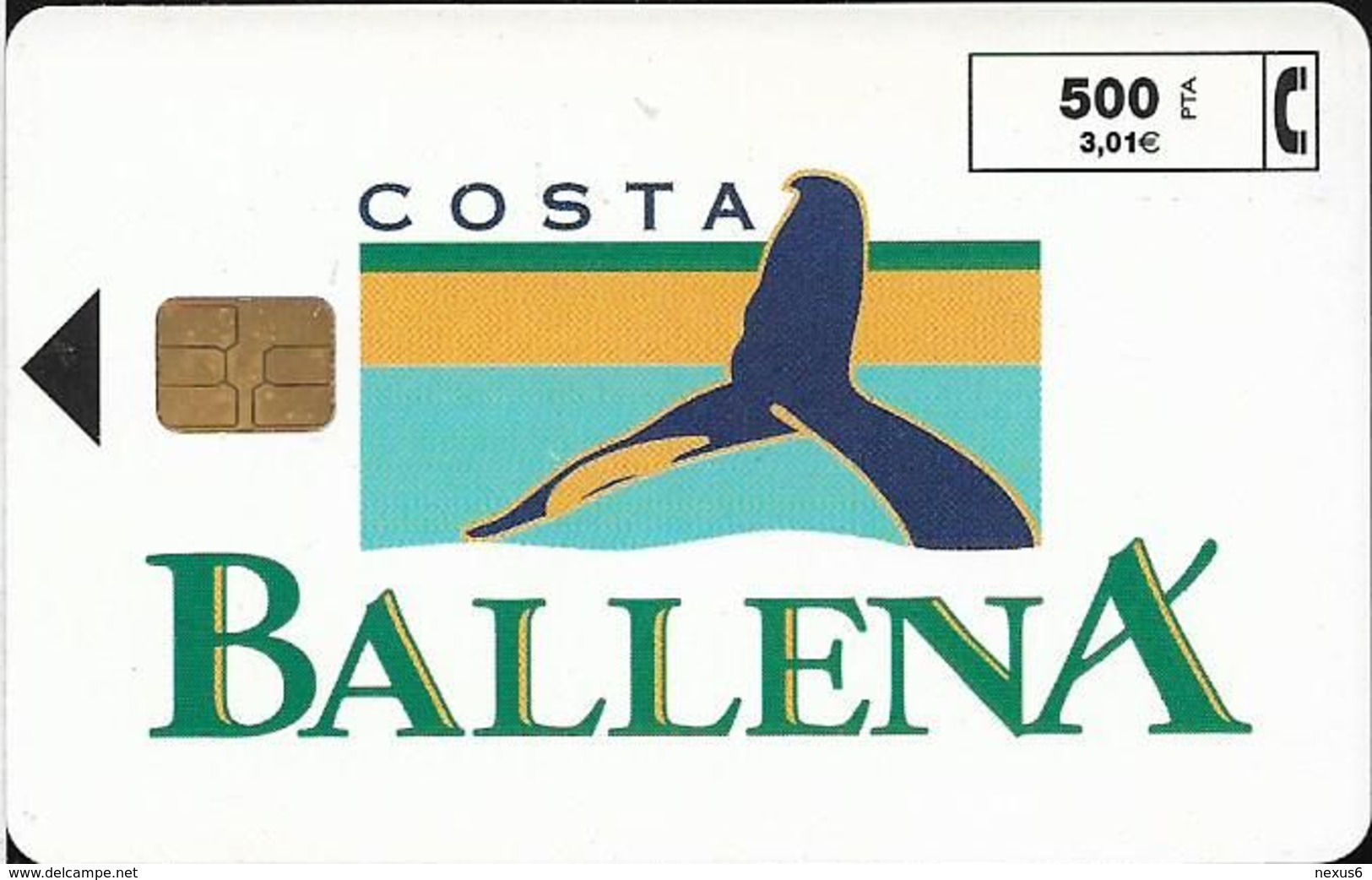 Spain - Costa Ballena - P-378 - 04.1999, 500PTA, 6.000ex, Used - Private Issues