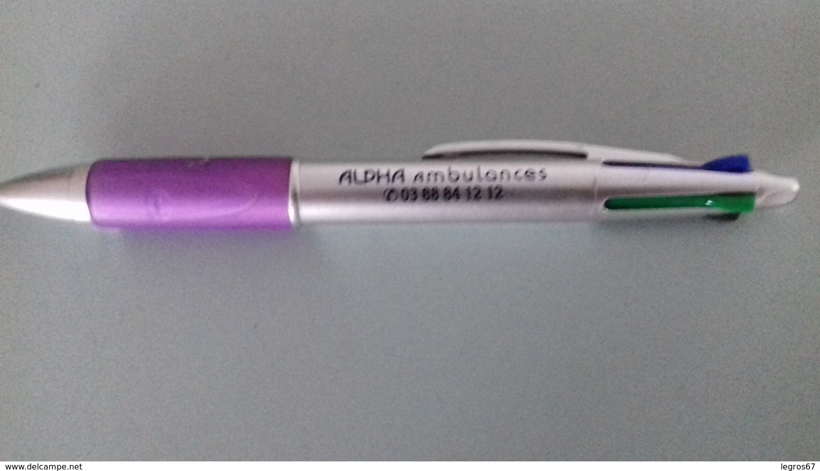 STYLO 4 COULEURS ALPHA AMBULANCES - Stylos