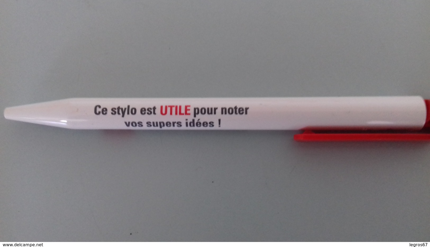 STYLO CAISSE D'EPARGNE ALSACE STYLO UTILE - Lapiceros