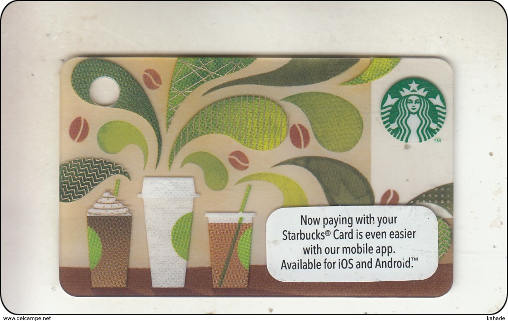 Malaysia Starbucks Card  "How To Make Coffee" 2014-6101 - Gift Cards