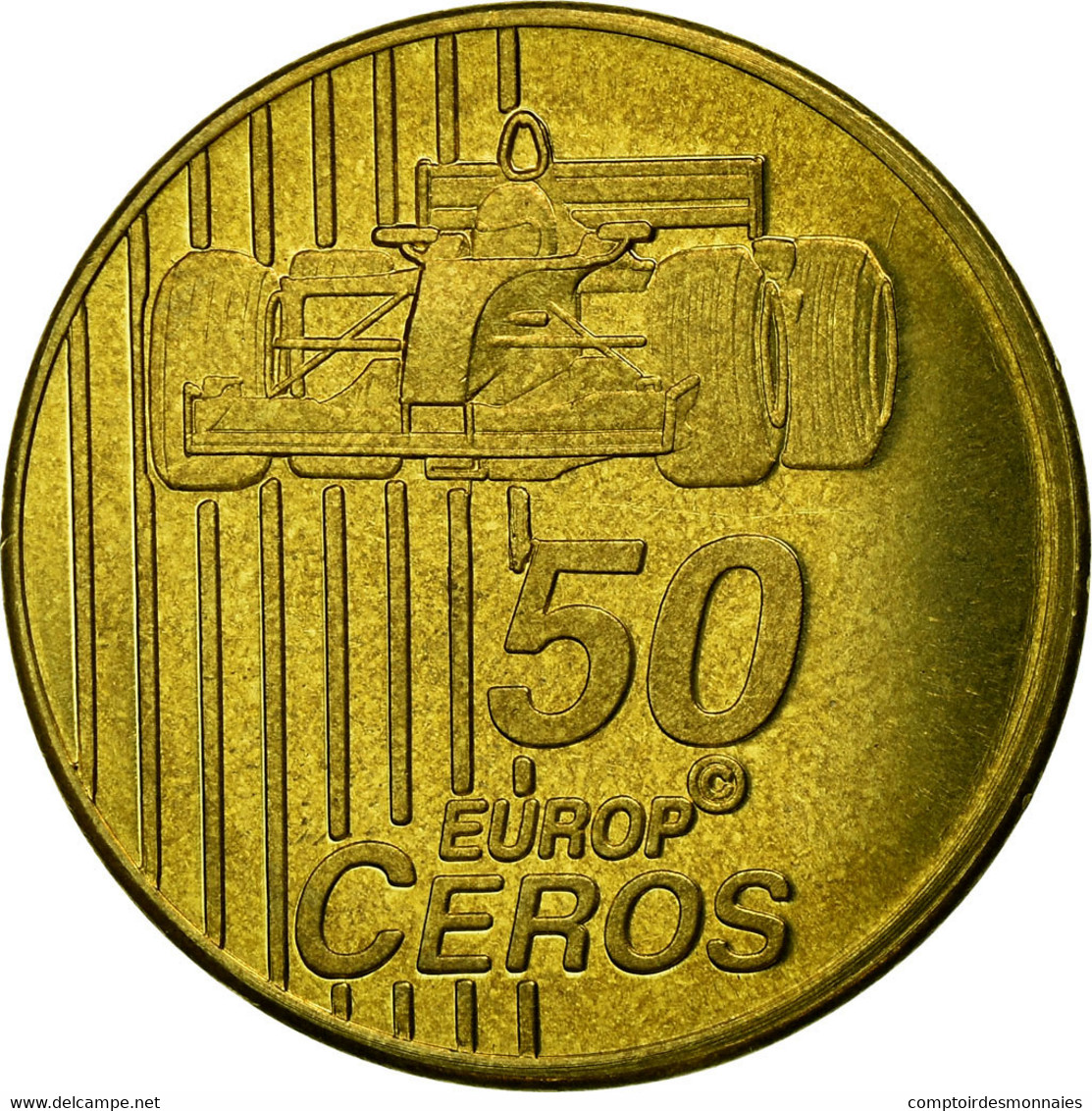 Suisse, 50 Euro Cent, 2003, SPL, Laiton - Pruebas Privadas