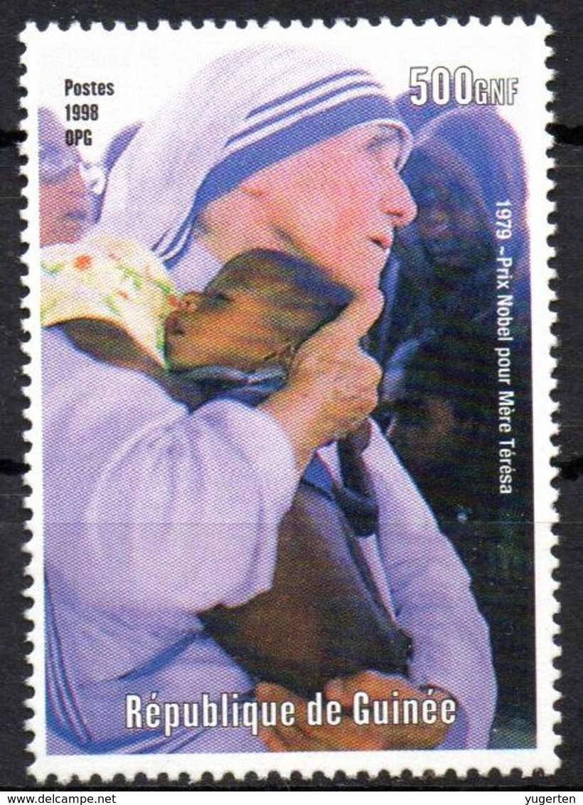 GUINEE GUINEA 1v Mint Neuf MNH** - Mother Theresa - Teresa Enfance - Charity - Childhood Kindheit  Infancia Infanzia - Mère Teresa
