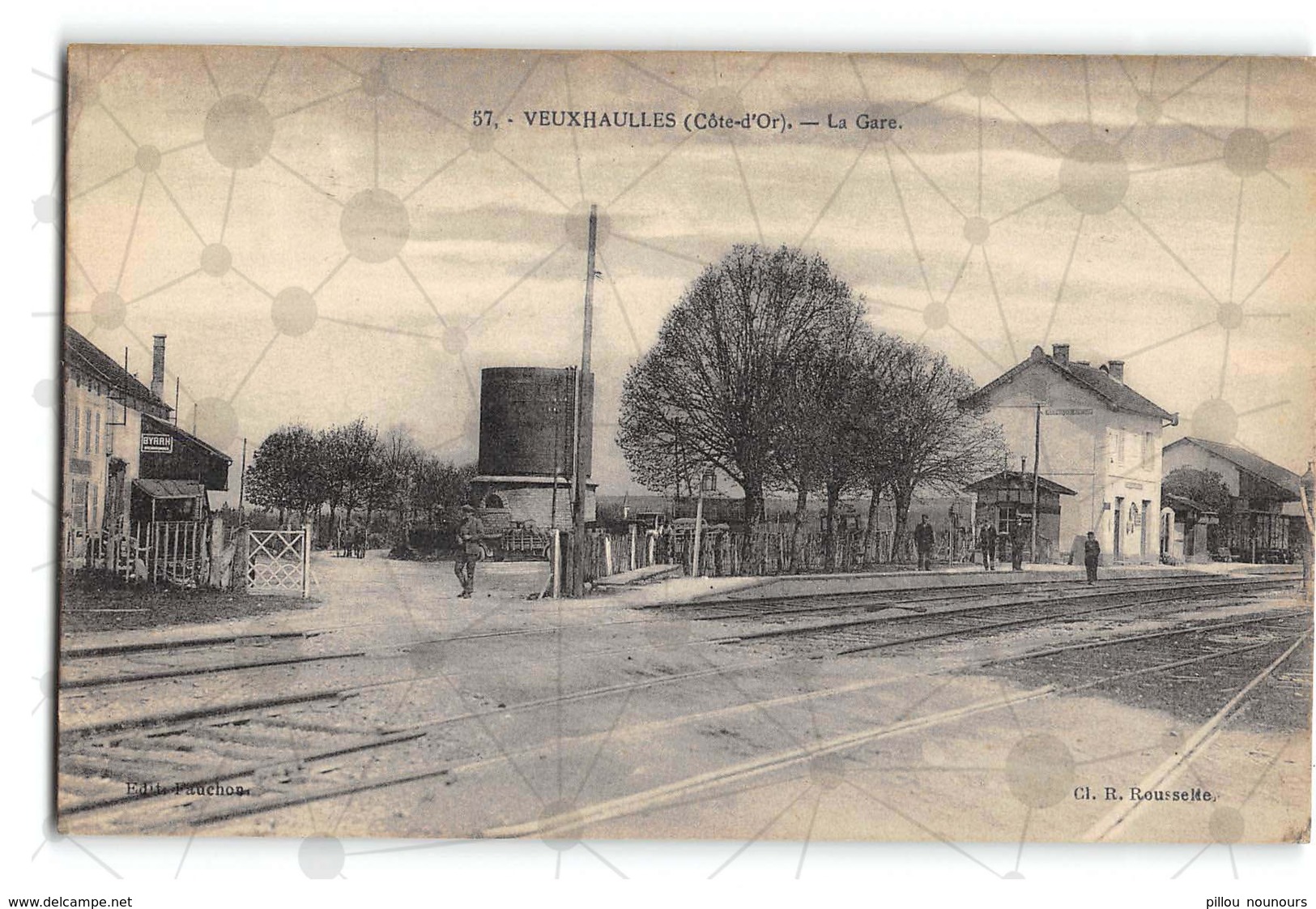 Veuxhaulles_La Gare_Etat Superbe. - Other & Unclassified