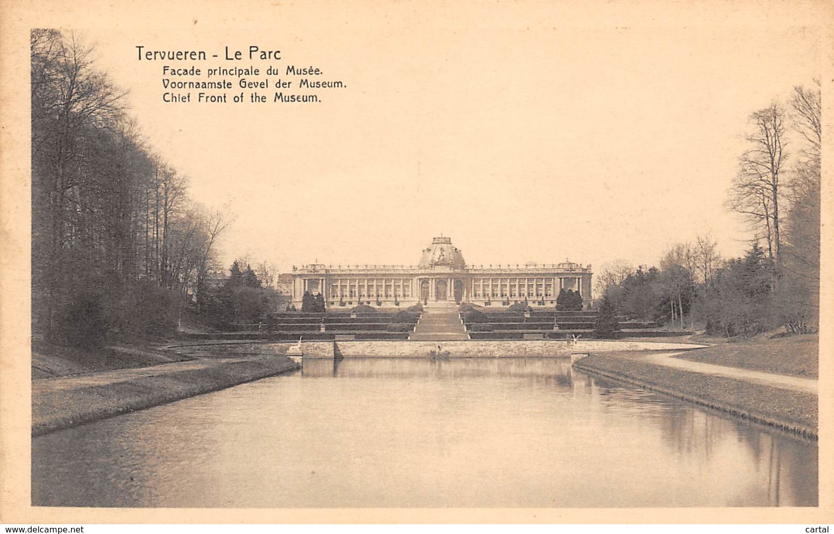 TERVUEREN - Le Parc - Façade Principale Du Musée - Tervuren