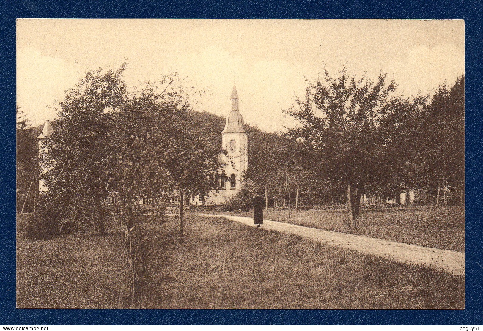 Clairefontaine (Arlon). Collège Du Sacré Coeur De Jésus. Le Verger. Prêtre Dehonien. - Arlon