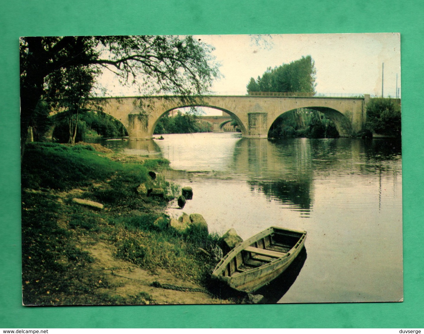 82 Tarn Et Garonne Albias Bords De L ' Aveyron  (dos Taché Voir Scans) - Albias