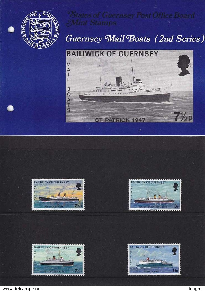 ENGLAND GREAT BRITAIN [Guernsey] MiNr 0039-53 ( **/mnh ) [A04] Pres. Packs - Guernesey