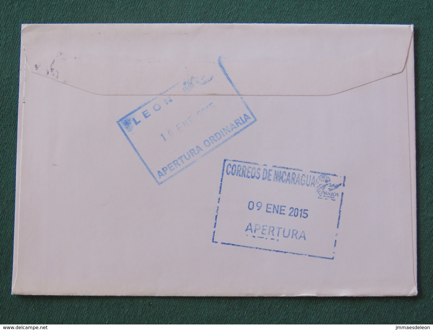 Netherlands 2015 Cover To Nicaragua - House - Brieven En Documenten