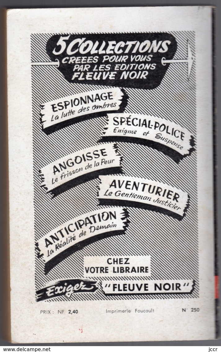 San-Antonio - Ne Mangez Pas La Consigne - Roman Spécial-Police N° 250 - 1961 - San Antonio