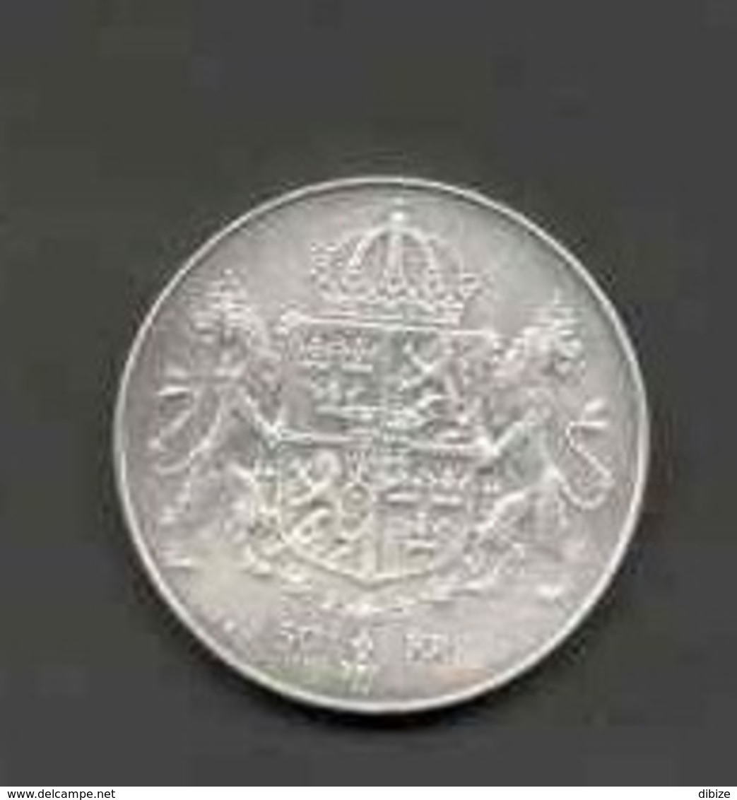 Swedish Coin. 50 Crowns. Commemorative Issue Wedding Of King Carl XVI Gustaf And Queen Silvia. 1976 - Andere & Zonder Classificatie