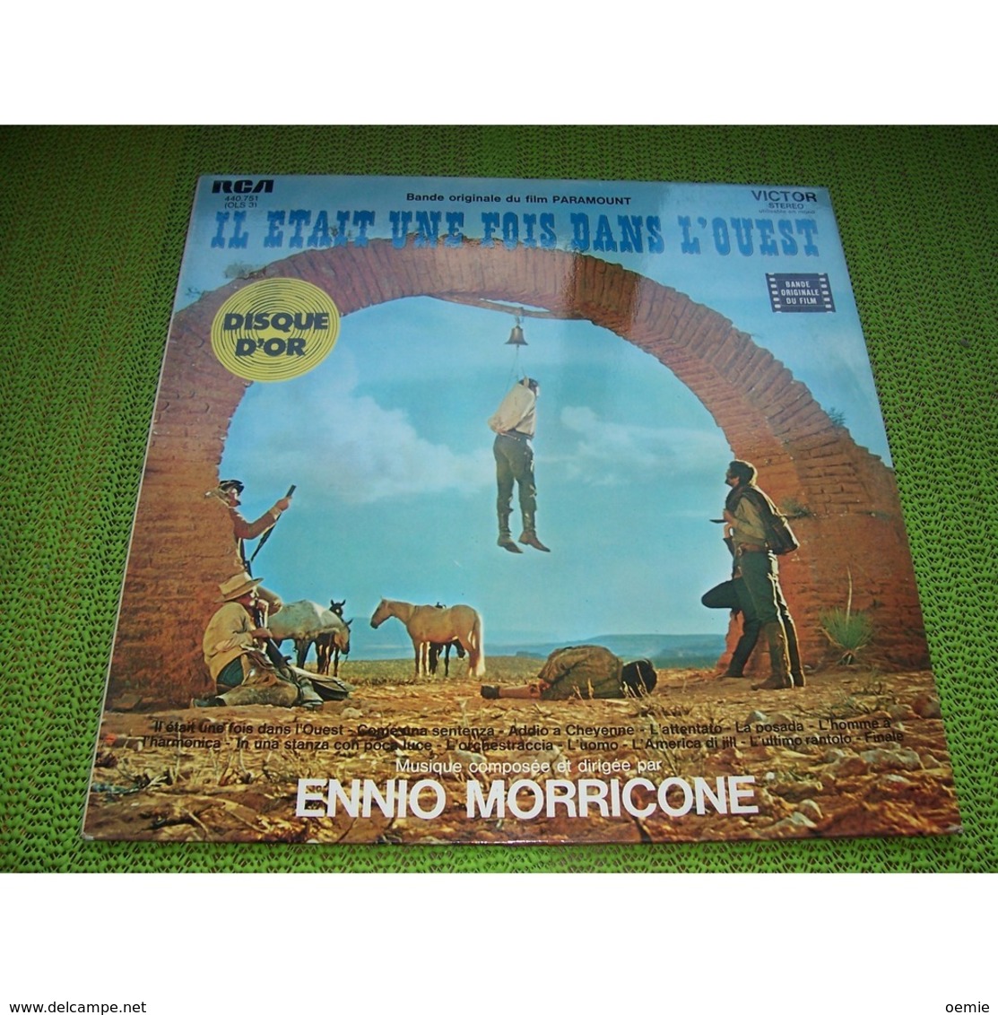 IL ETAIT UNE FOIS DANS L' OUEST  °°  ENNIO MORRICONE - Soundtracks, Film Music