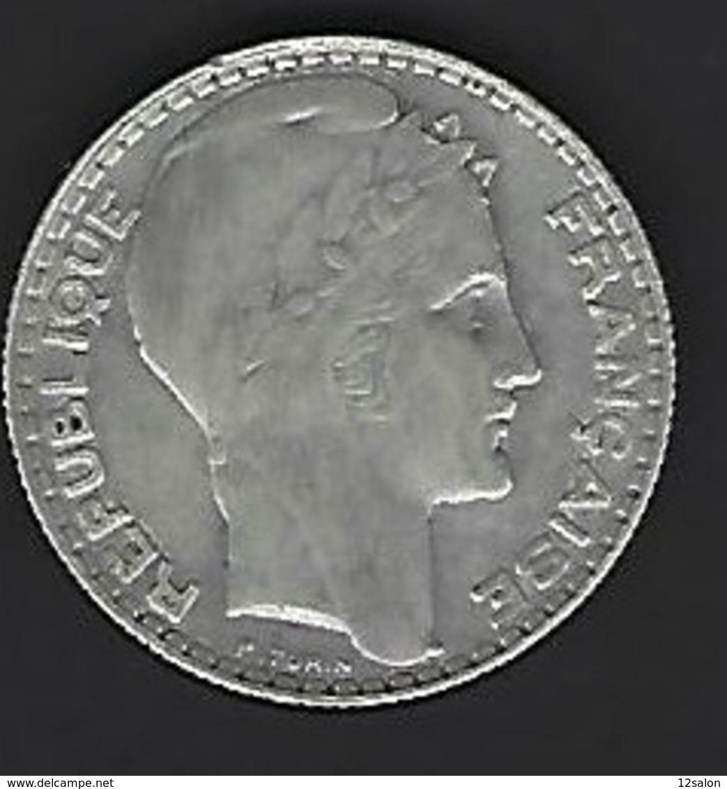 FRANCE ARGENT 10 FRANCS 1933 - Autres & Non Classés