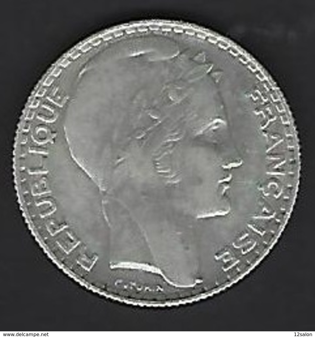 FRANCE ARGENT 10 FRANCS 1934 - Autres & Non Classés