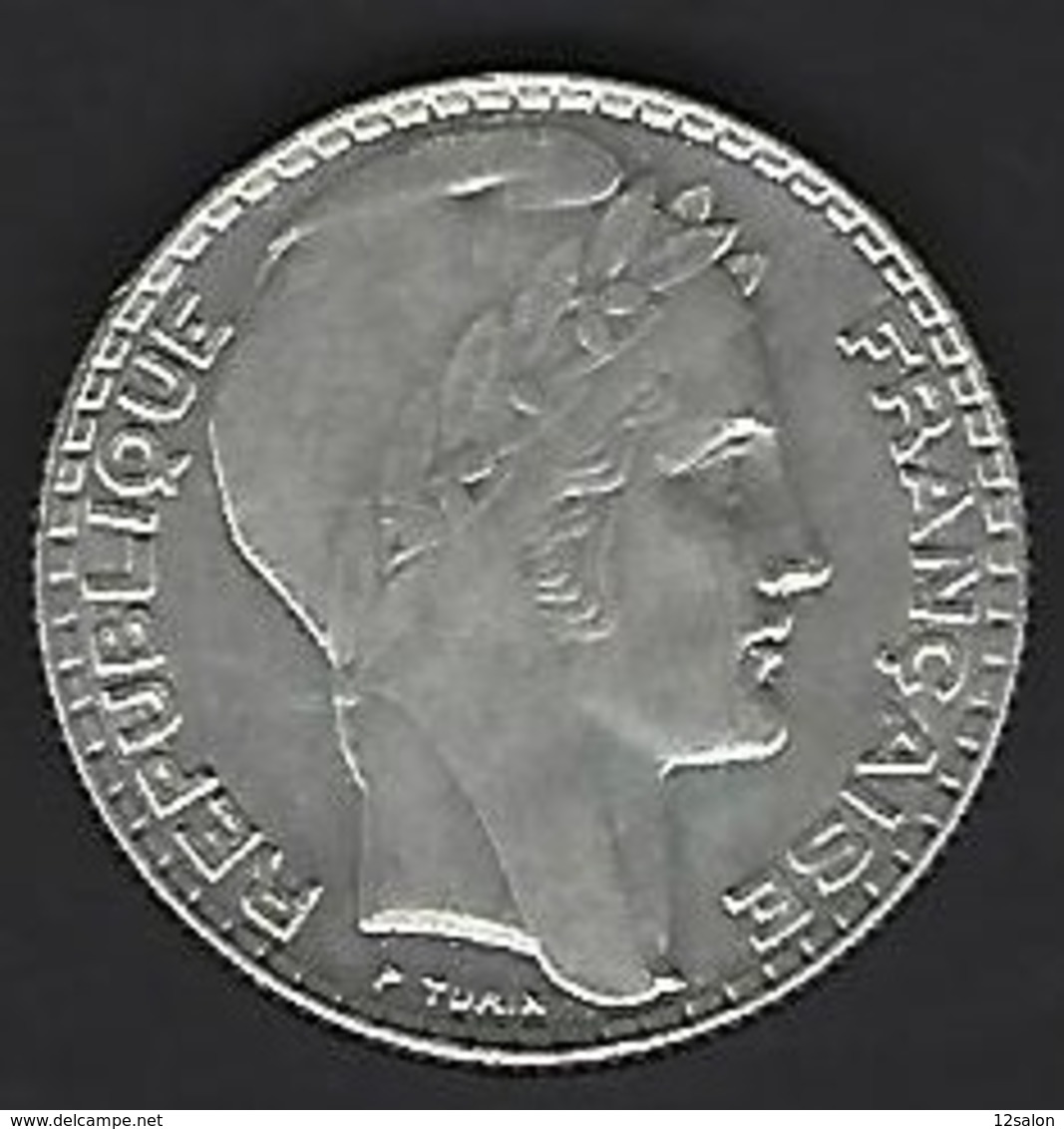 FRANCE ARGENT 10 FRANCS 1934 - Autres & Non Classés