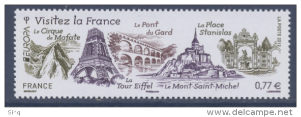 N° 4661 Visitez La France Faciale 0,77 € - Neufs